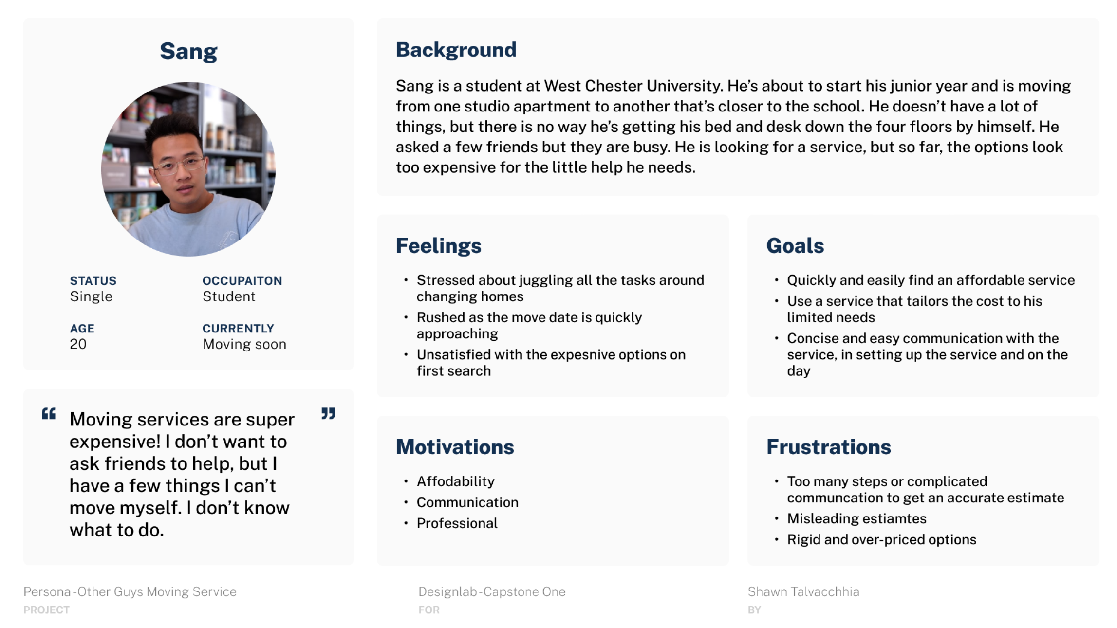 User Persona