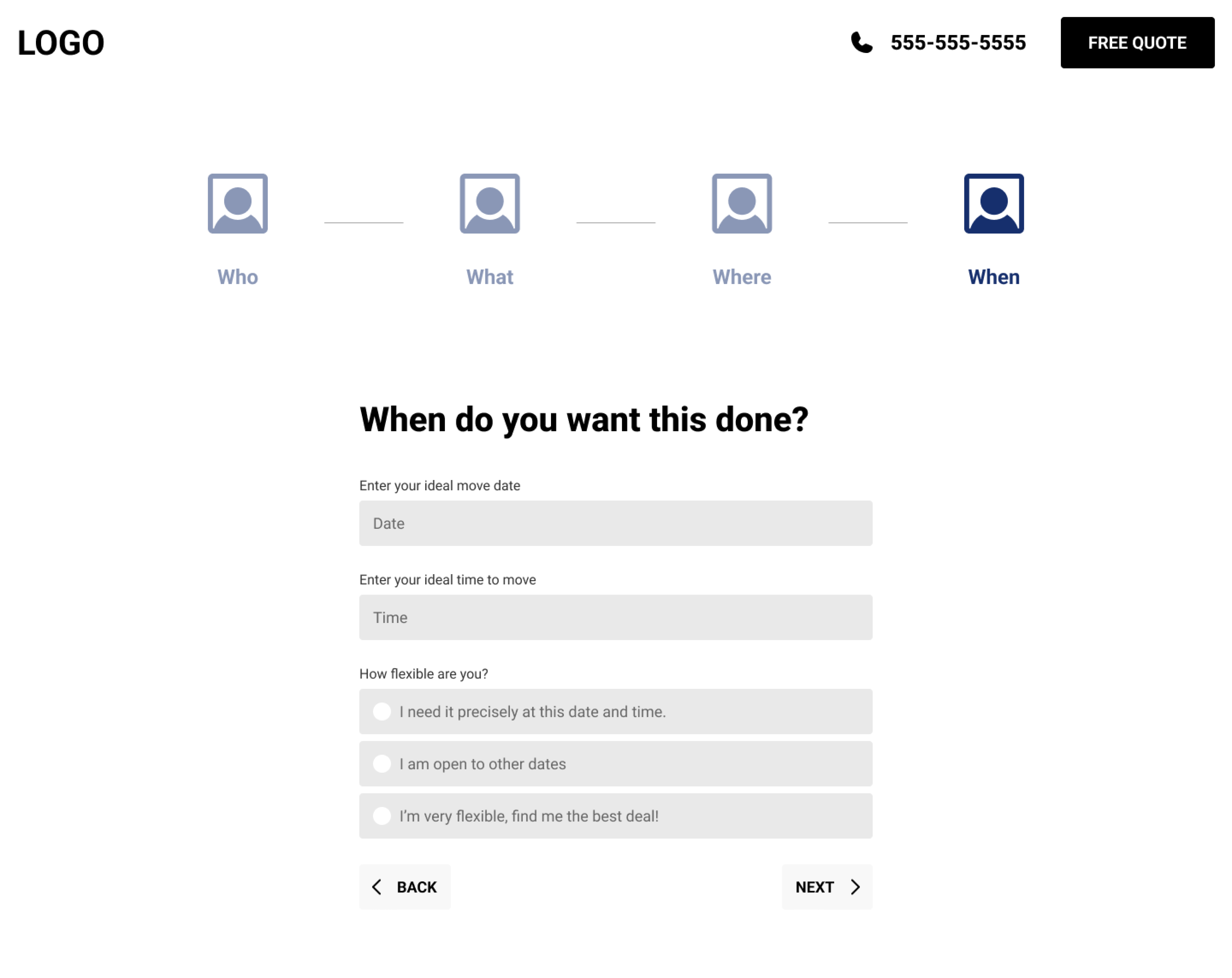 wireframe - step 4