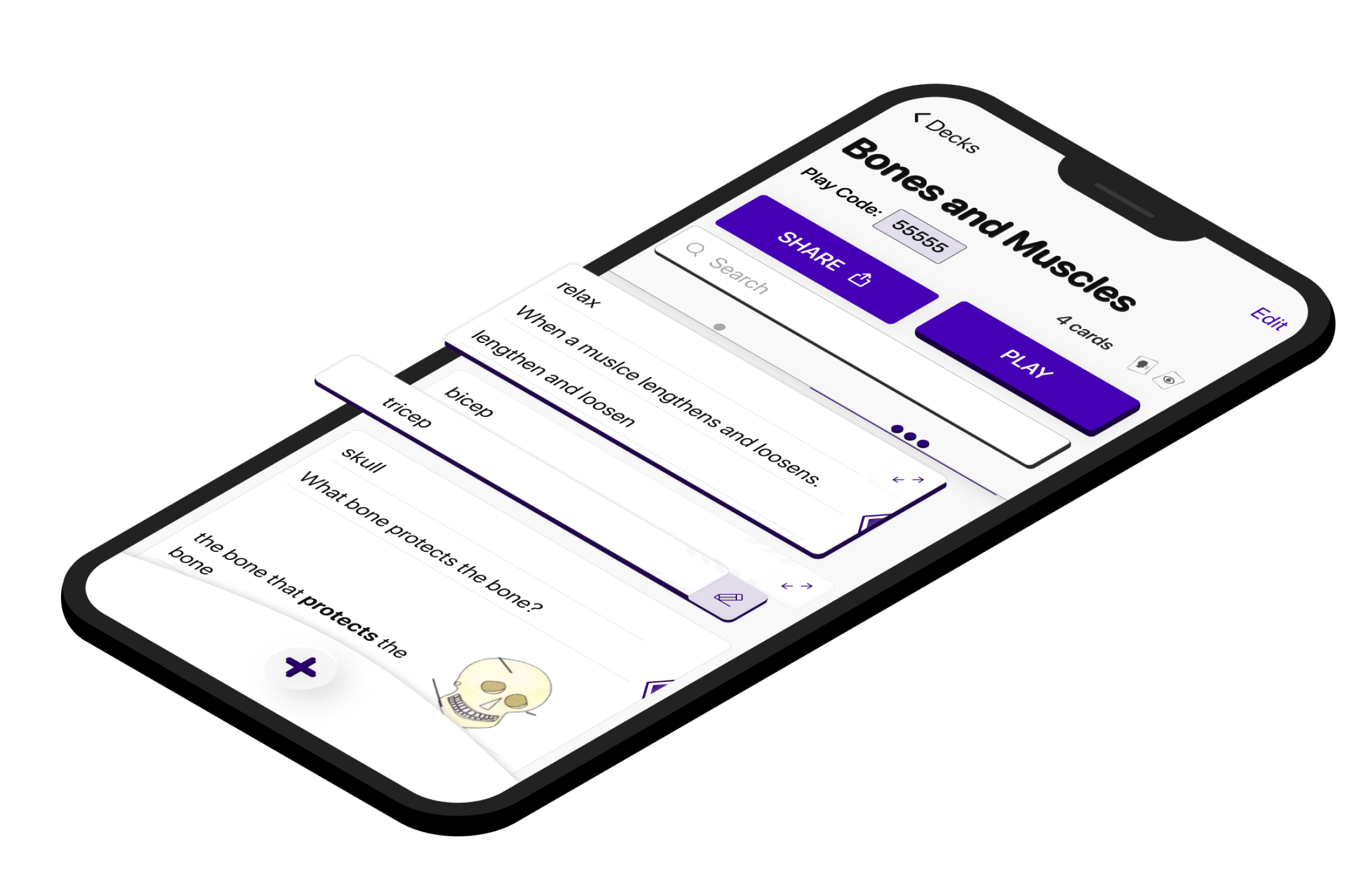 App display in isometric view