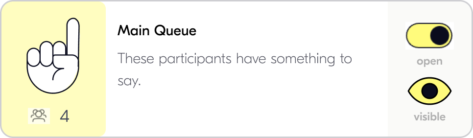 Queue Card - First draft